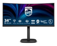 Philips 3000 series 34B2U3600C/00 computer monitor 86.4 cm (34") 3440 x 1440 pixels Wide Quad HD LCD Black