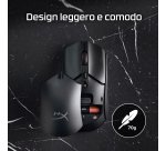 HyperX Pulsefire Haste 2 Core Wls – Mouse da gaming (nero/nero)