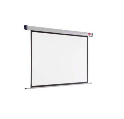 Écran projection nobo mural format 16/10 2 fixations mur ou plafond escamotable poids 6.35kg 175x109cm