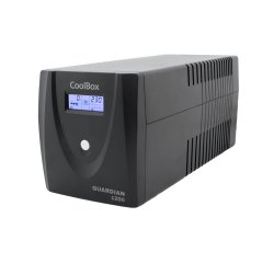 CoolBox SAI GUARDIAN3 LCD 1200VA 720w 4 SCHUKOS + SOFTWARE