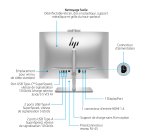 HP EliteOne 840 G9 Intel® Core™ i7 i7-14700 60,5 cm (23.8") 1920 x 1080 pixels PC All-in-One 16 Go DDR5-SDRAM 512 Go SSD Windows 11 Pro Wi-Fi 6E (802.11ax) Argent