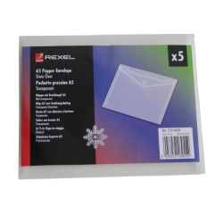 Rexel Buste con bottone A5 Ice