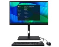 Acer Veriton VZ2724G Intel® Core™ i5 i5-14400 60,5 cm (23.8") 1920 x 1080 pixels PC All-in-One 8 Go DDR5-SDRAM 256 Go SSD Windows 11 Pro Wi-Fi 6E (802.11ax) Noir