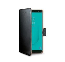 Celly WALLY758 mobile phone case 14.2 cm (5.6") Wallet case Black
