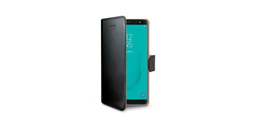 Celly WALLY758 mobile phone case 14.2 cm (5.6") Wallet case Black