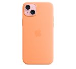Apple iPhone 15 Plus Silicone Case with MagSafe - Orange Sorbet