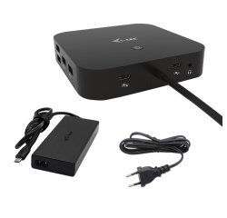 i-tec USB-C HDMI DP Docking Station with Power Delivery 100 W + Universal Charger 100 W