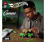 Mattel Brick Shop Hot Wheels Custom ’68 Camaro Building Toy Kit (289 Pieces), for Collectors