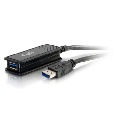 C2G 5m USB 3.0 USB-A Male to USB-A Female Active Extension Cable - USB extension cable - 5 m