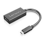 Lenovo 4X90M42956 câble vidéo et adaptateur VGA (D-Sub) USB Type-C Noir