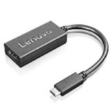 Lenovo 4X90M42956 câble vidéo et adaptateur VGA (D-Sub) USB Type-C Noir