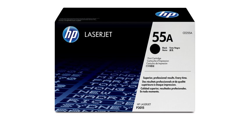 HP 55A - black - original - LaserJet - toner cartridge (CE255A)