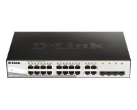 D-Link DGS-1210-20 Gestionado L2 Gigabit Ethernet (10/100/1000) 1U Negro