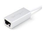 StarTech.com Adaptateur Réseau USB 3.0 vers Gigabit - Argent - Design Élégant en Aluminium pour MacBook, Chromebook ou Tablette - Support de Pilote Natif