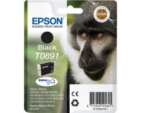 Epson Monkey Singlepack Black T0891 DURABrite Ultra Ink