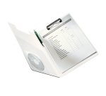 Porte-bloc à rabat WOW, A4, polyfoam,  métallisé