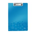 Porte-bloc à rabat WOW, A4, polyfoam,  métallisé