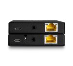 Lindy 38205 extensor audio/video Transmisor y receptor de señales AV Negro