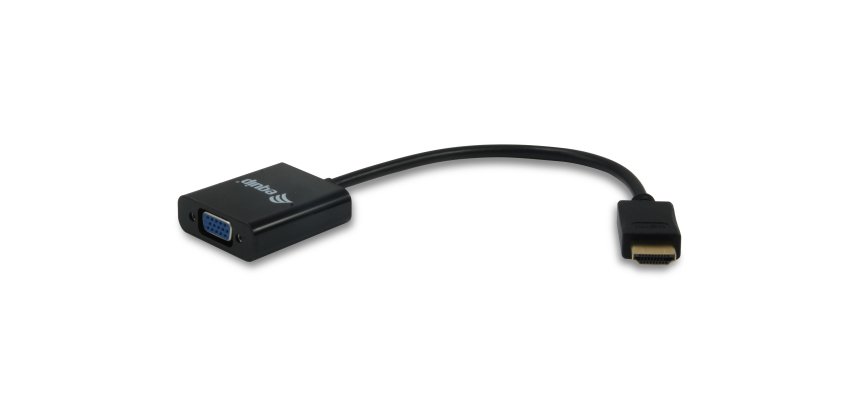 Equip 11903607 cavo e adattatore video HDMI tipo A (Standard) VGA (D-Sub) Nero