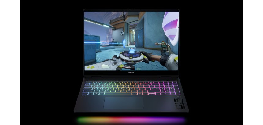 HP OMEN MAX Gaming Laptop 16-ak0020nf Copilot+ PC AMD Ryzen AI 7 Ordinateur portable 40,6 cm (16") WQXGA 32 Go DDR5-SDRAM NVIDIA GeForce RTX 5070 Ti Wi-Fi 7 (802.11be) Windows 11 Home Noir