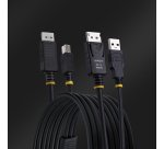 StarTech.com Câble KVM DisplayPort de 1,8m et USB 5Gbps, 4K 60Hz, Câble Combo à Compatibilité Universelle DP 1.2 et USB pour Commutateurs/Switchs KVM