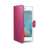 Celly Wally mobile phone case 11.9 cm (4.7") Folio Pink