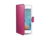 Celly Wally custodia per cellulare 11,9 cm (4.7") Custodia a libro Rosa