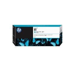 HP 81 cartouche d'encre teintée DesignJet cyan clair, 680 ml