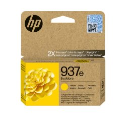 HP 937e Cartouche d’encre authentique Jaune EvoMore