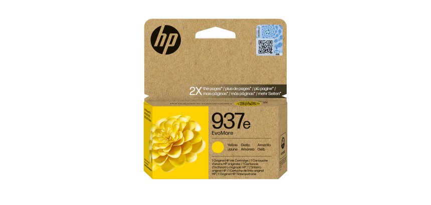 HP 937e Cartouche d’encre authentique Jaune EvoMore