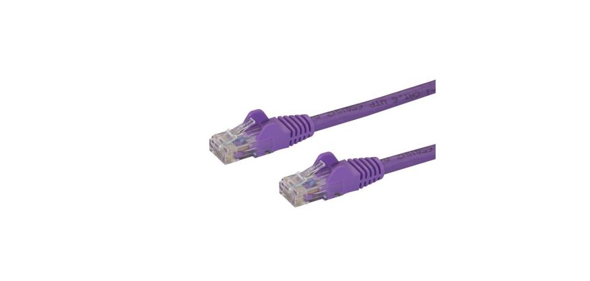 StarTech.com Câble réseau Cat6 UTP sans crochet de 5 m - Violet