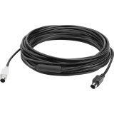 Logitech GROUP 10m Extender Cable câble PS/2 6-p Mini-DIN Noir