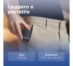 Lenovo Dual USB-C 65W GaN Charger, alimentatore compatto da muro con doppia Type-C, cavo USB-C 1,5 m incluso - ideale per laptop, cellulare e tablet: un solo caricabatterie per più dispositivi