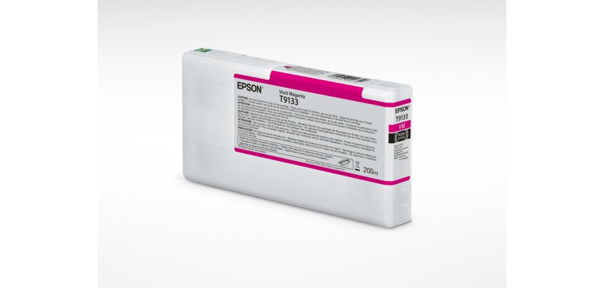 Ink-jet epson t9133 vivid magenta ink 200ml