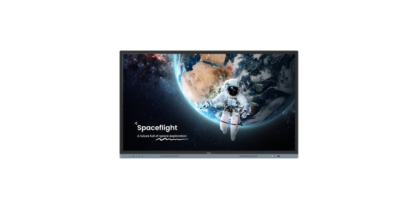 BenQ RM7504 tableau blanc interactif 190,5 cm (75") 3840 x 2160 pixels Écran tactile Noir