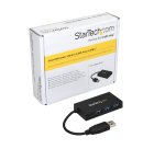 StarTech.com Hub USB 3.0 4 Ports - Hub USB Type-A avec 1x USB-C et 3x USB-A SuperSpeed - Alimentation par Bus USB - Hub Adaptateur USB 3.2 Gen 1 (5Gbps) - Hub USB Portable