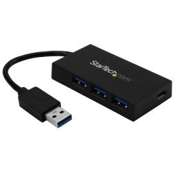 StarTech.com 4 Port USB 3.0 Hub - USB Typ-A Hub mit 1x USB-C & 3x USB-A Ports (SuperSpeed 5Gbit/s) - USB busbetrieben - USB 3.1 Gen 1 Adapter Hub - Reise/Laptop USB Hub