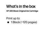 HP 305 Black Original Ink Cartridge