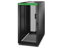 APC Baie EasyRack 600mm/24U/1000mm avec toit, panneau latéral, roulettes, noir