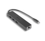 i-tec Advance USB-C Slim Passive HUB 3 Port + Gigabit Ethernet Adapter