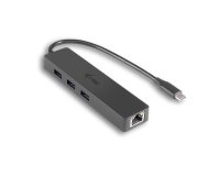 i-tec Advance USB-C Slim Passive HUB 3 Port + Gigabit Ethernet Adapter