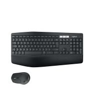 Logitech MK850 Performance teclado Ratón incluido RF Wireless + Bluetooth AZERTY en Francés Negro