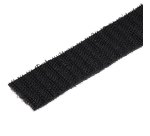 StarTech.com Ruban Auto Agrippant - Rouleau de 15,2 m pour Gestion de Câbles - Ruban Auto-Agrippant - Attaches Câble Ajustables - Sangles de Gestion de Câbles Auto-agrippantes et Réutilisables - Noir