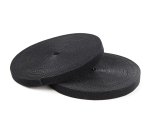 StarTech.com Ruban Auto Agrippant - Rouleau de 30,5 m pour Gestion de Câbles - Ruban Auto-Agrippant - Attaches Câble Ajustables - Sangles de Gestion de Câbles Auto-agrippantes et Réutilisables - Noir
