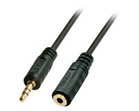 Lindy 35654 cable de audio 5 m 3,5mm Negro