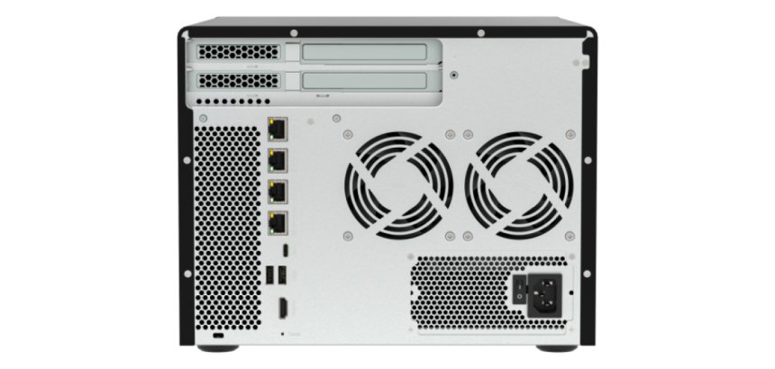 QNAP TVS-H877AX NAS Tower AMD Ryzen™ 5 16 GB DDR5 QNAP QTS Nero