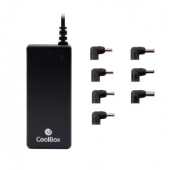 CoolBox CARGADOR PORTATIL UNIVERSAL 65W + 14 PUNTAS