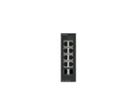 D-Link DIS-100G-10P commutateur réseau Non-géré L2 Gigabit Ethernet (10/100/1000) Connexion Ethernet, supportant l'alimentation via ce port (PoE) Rail DIN Noir