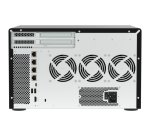 QNAP TVS-H1277AX NAS Tower AMD Ryzen™ 5 16 GB DDR5 QNAP QTS Nero