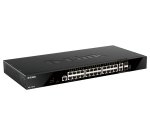 D-Link DGS-1520-28 switch Gestionado L3 10G Ethernet (100/1000/10000) 1U Negro